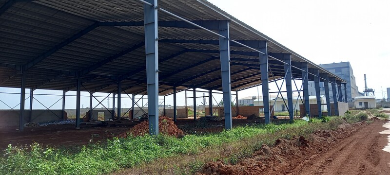 Nhà thép tiền chế nhà máy